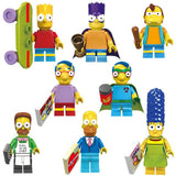 The Simpsons TV Series Block Figures Set