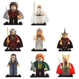 Lord the Rings The Hobbit Block Figures Set 8pcs