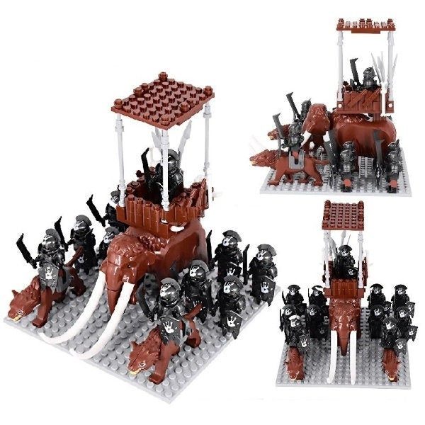 The Lord of the Rings Mumakil War Elephant Building Block Set