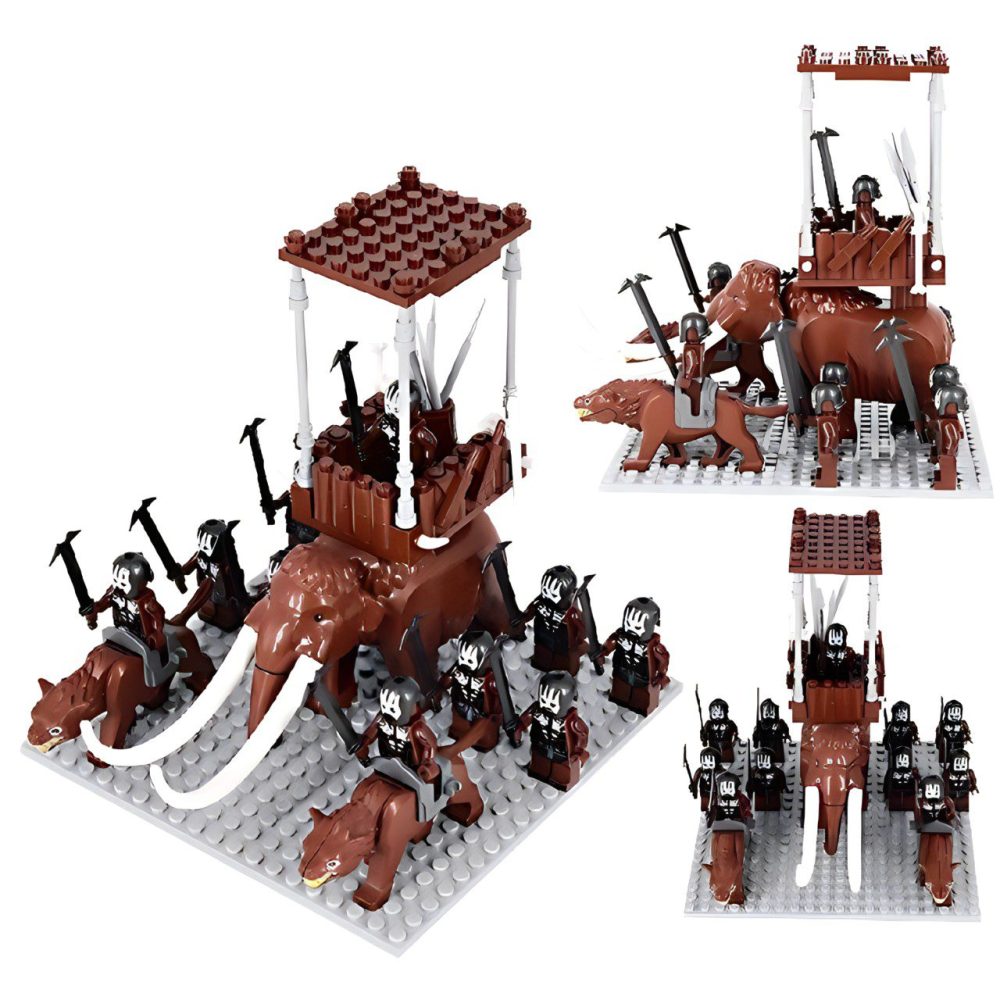 The Lord of the Rings Mumakil War Elephant Building Block Set
