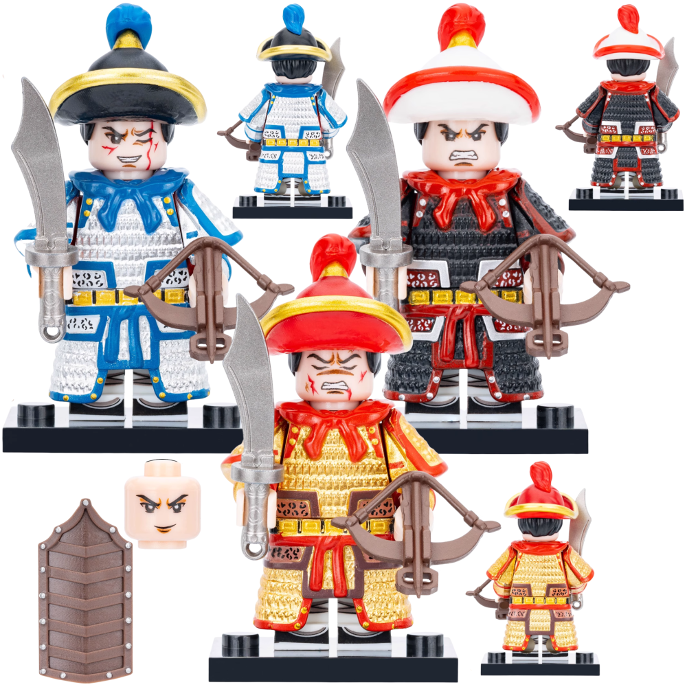Legendary Song Dynasty Soldier Series Block Figures Set