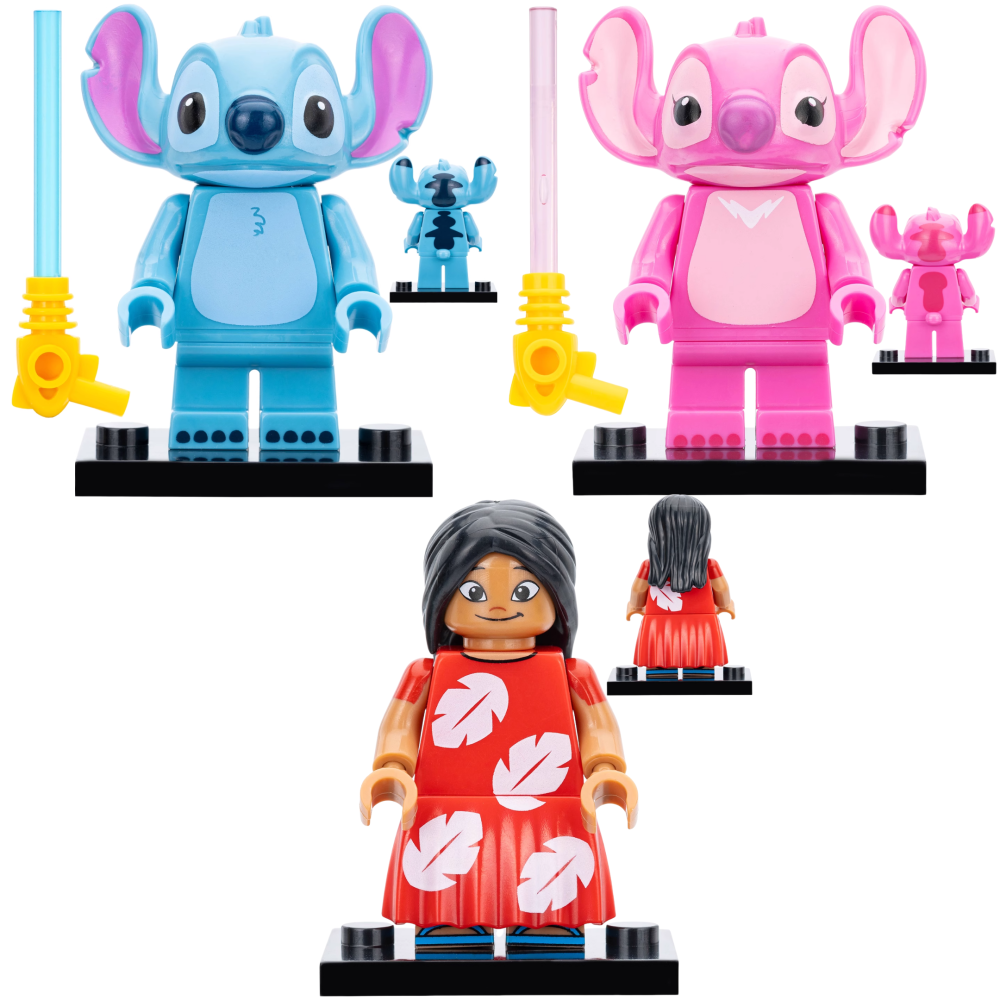Lilo and Stitch Block Figures Set