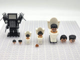 Skibidi Toilet Youtube Shorts Block Figures Set of 4pcs