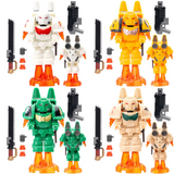 Warhammer Jump Pack Space Marine Terminator Block Figures Set