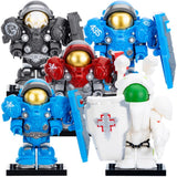 Starcraft Marines & Captains Block Figures Set