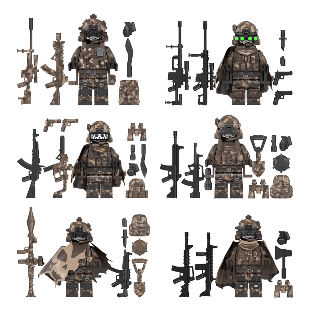 Call of Duty Special Forces Block Figures Set 1