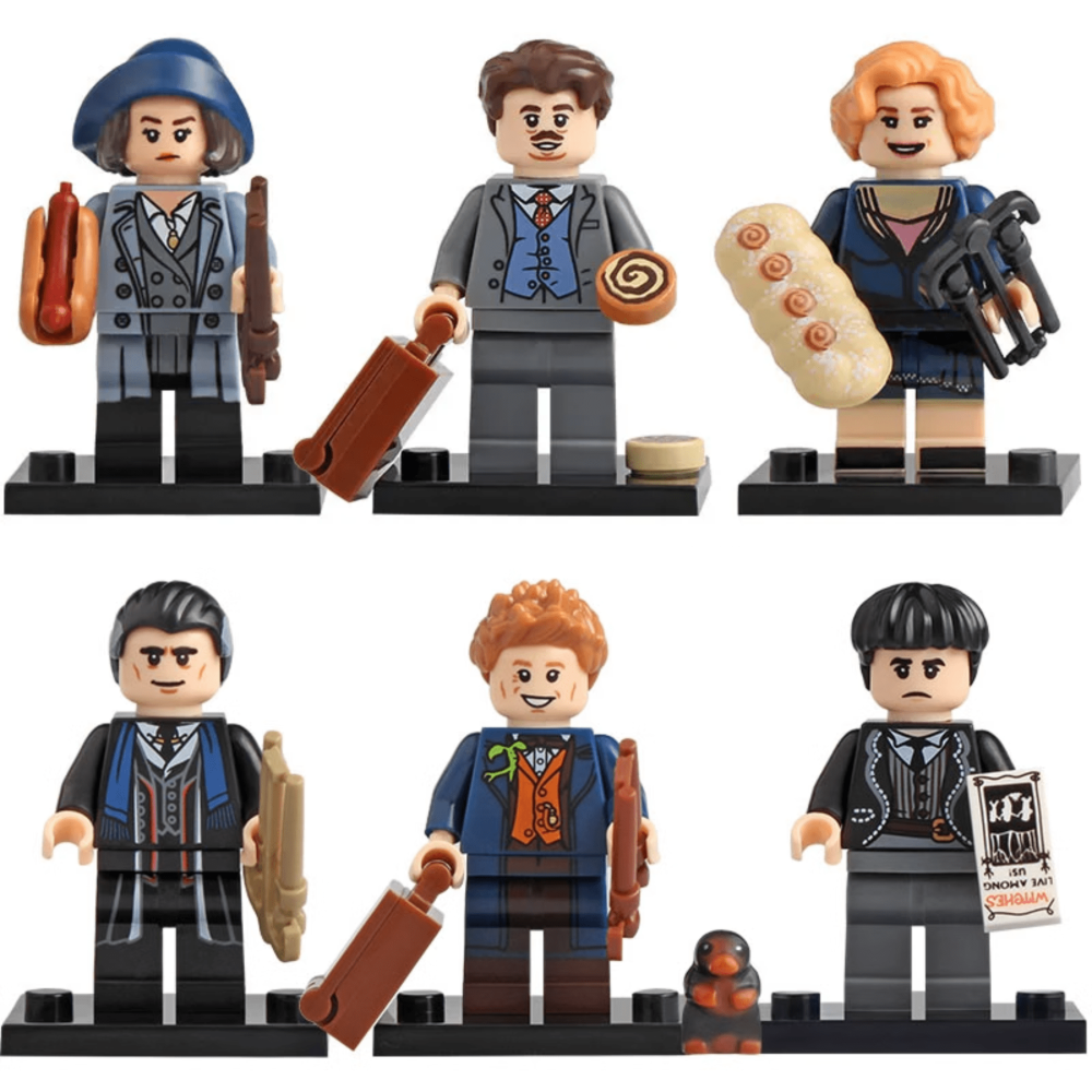 Harry Potter Fantastic Beasts The Crimes of Grindelwald Block Figures Set