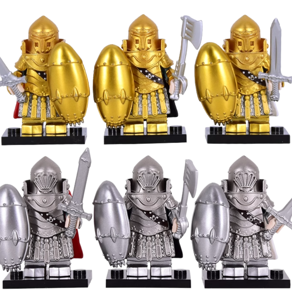 Nausicaä of the Valley of the Wind Torumekian Soldiers Block Figures Set