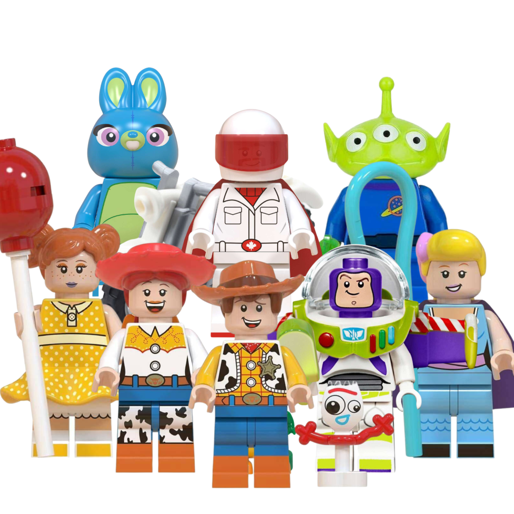 Toy Story 4 Adventure Block Figures Set of 8pcs