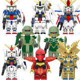 Gundam Mobile Suit Block Figures Set