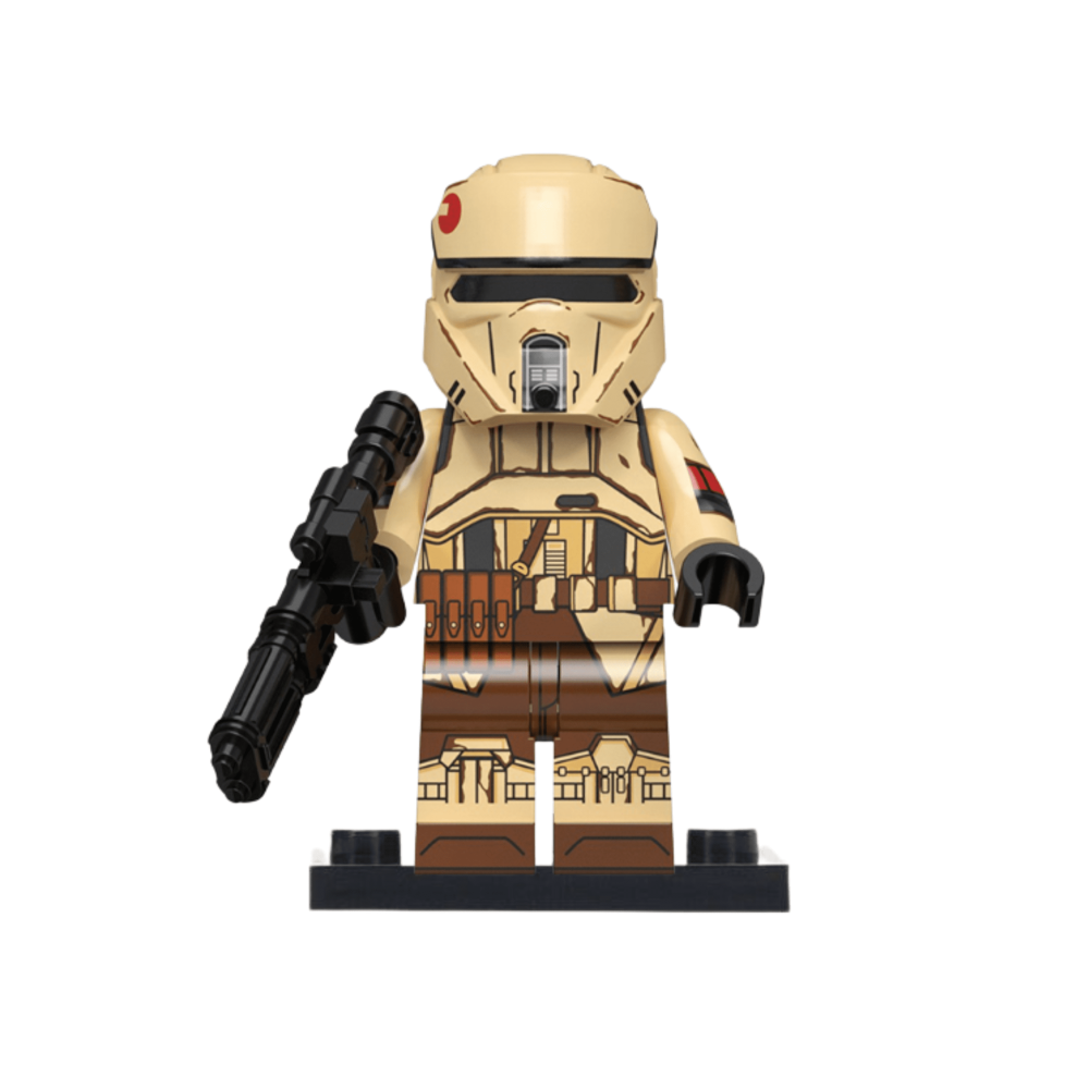 Space War Theme Inspired Mandalorian & Book of Boba Fett Block Figures Set