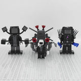 Skibidi Toilet Alpha-Hills Lab Block Figures Set of 4pcs