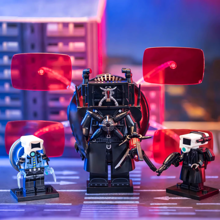 Skibidi Toilet Apocalypse Block Figures Set of 3pcs