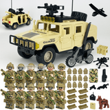 Special Operation Unit Block Figures Set