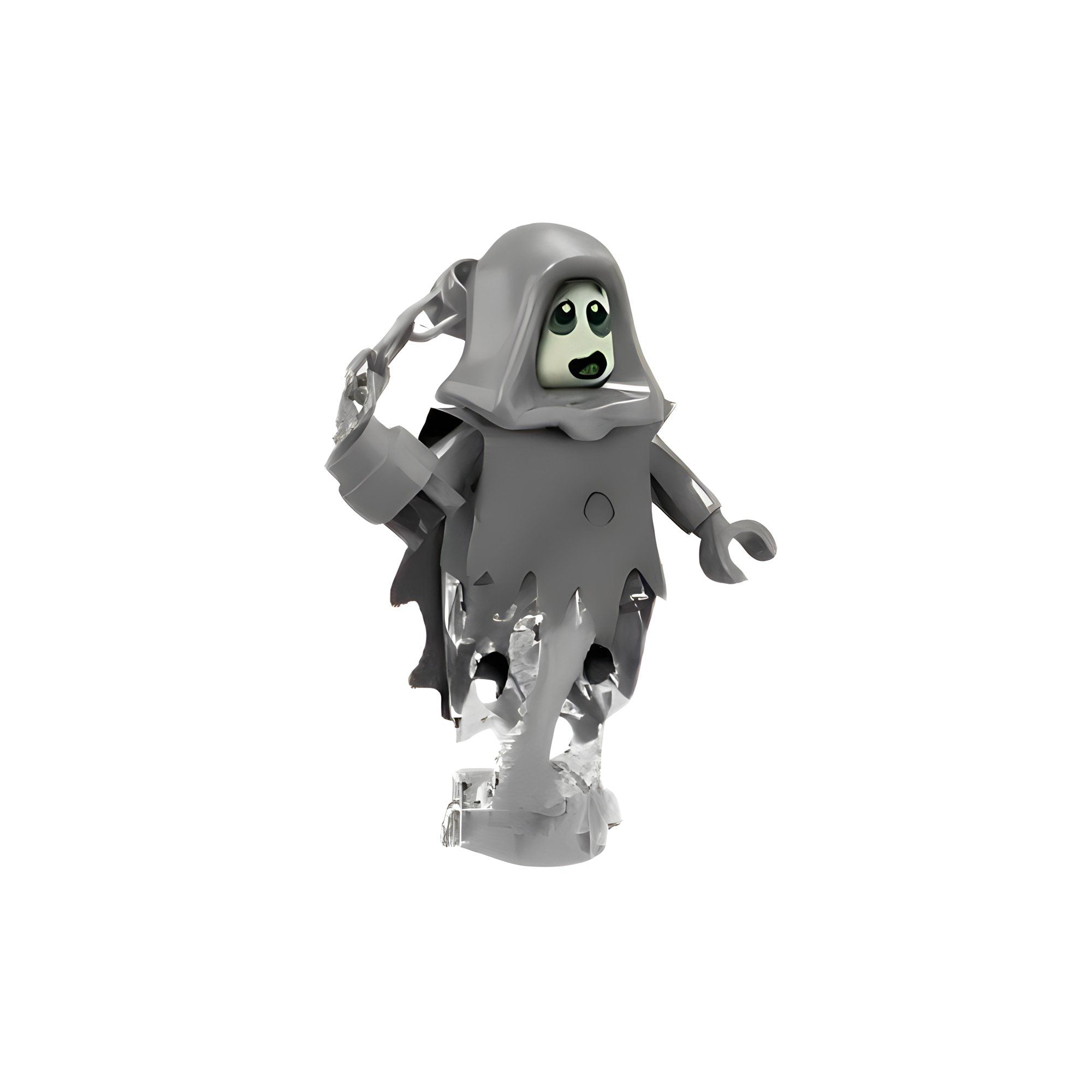 Happy Halloween Spooky Season Wacky Witch Zombie Werewolf Block Figures Set