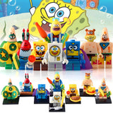 Spongebob Squarepants Bikini Bottom Block Figures Set of 8pcs