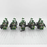 Space War Theme Doom’s Unit Heavy Gunner Clone Troopers Block Figures Set