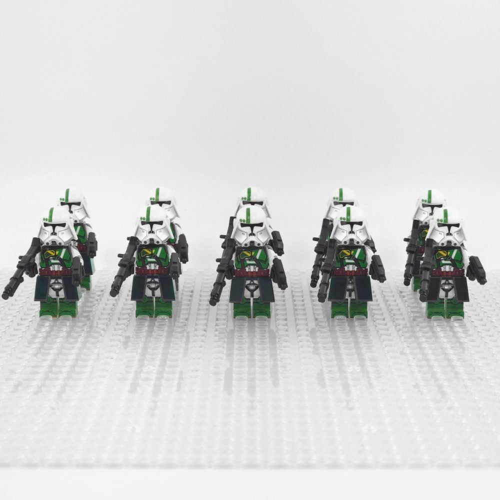 Space War Theme Doom’s Unit Heavy Jetpack Clone Troopers Block Figures Set