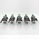Space War Theme Doom’s Unit Phase 2 Assault Clone Troopers Block Figures Set