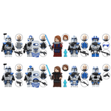 Space War Theme 100pcs BX-Series Droid Commando Block Figures Bundle