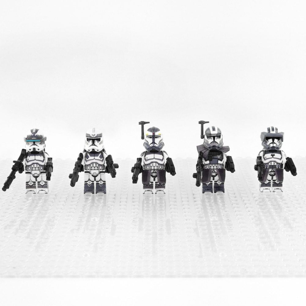 Space War Theme  104th Wolfpack Captains and Leaders Block Figures Set