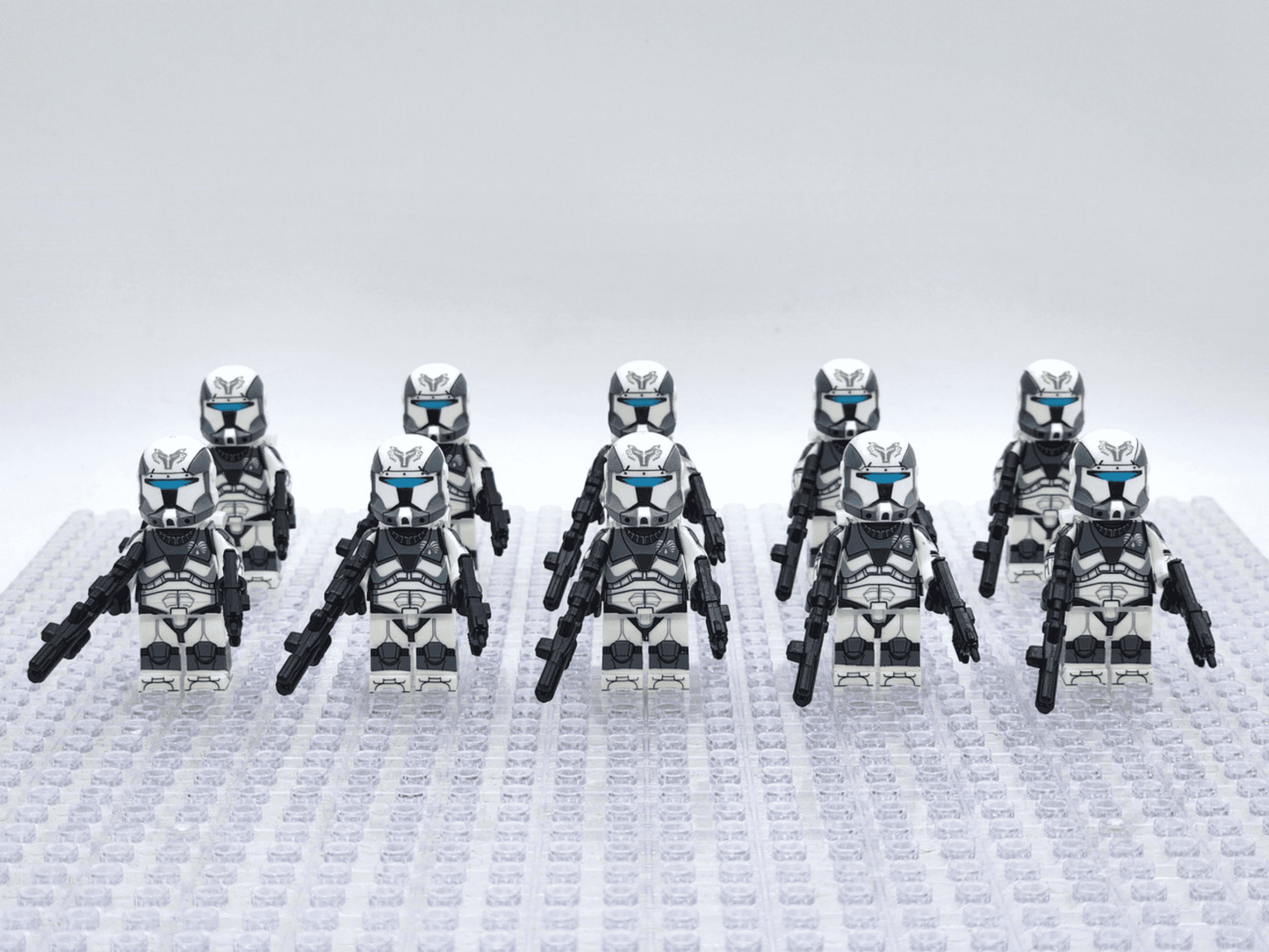 Space War Theme 104th Wolfpack Commandos Block Figures Set of 10pcs