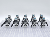 Space War Theme 104th Wolfpack Commandos Block Figures Set of 10pcs