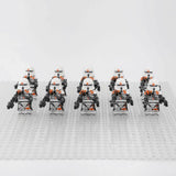 Space War Theme 212th Attack Battalion Airborne Paratrooper Block Figures Set