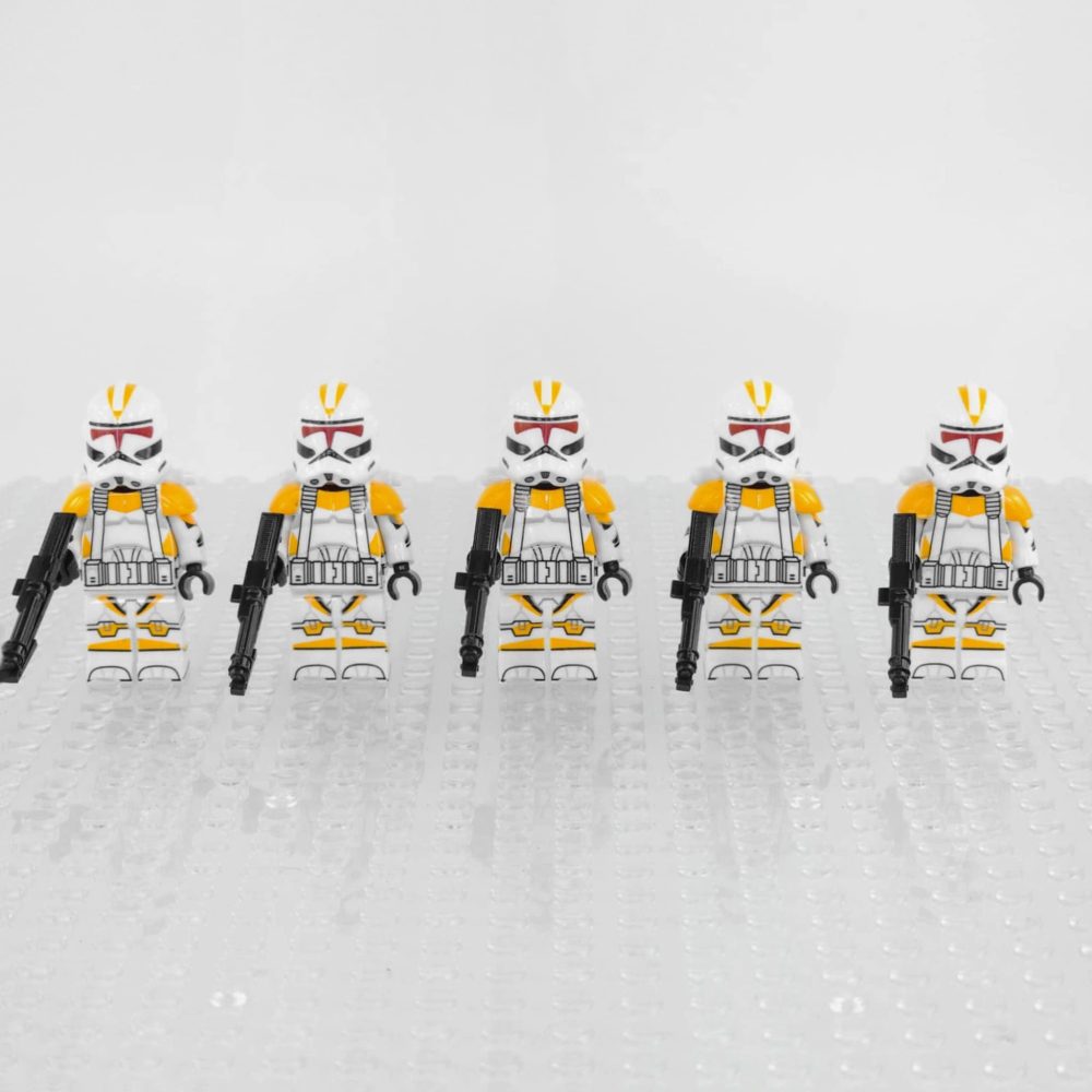 Space War Theme 212th Jetpack Clone Troopers Block Figures Set of 5pcs