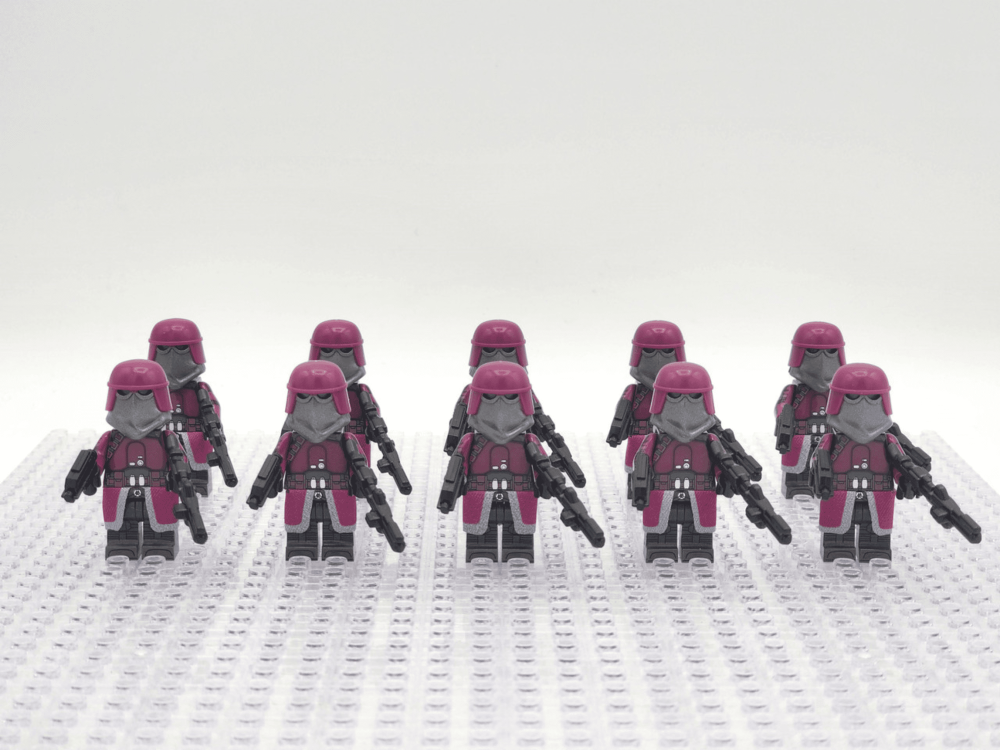 Space War Theme 21st Elite Nova Corps Galactic Marines Block Figures Set