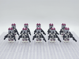 Space War Theme 21st Nova Corps Galactic Marines AT-RT Driver Block Figures Set