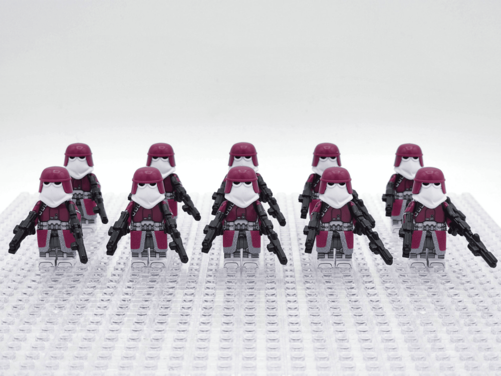Space War Theme 21st Nova Corps Galactic Marines Block Figures Set