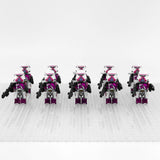 Space War Theme 21st Nova Corps Galactic Marines Paratrooper Block Figures Set With