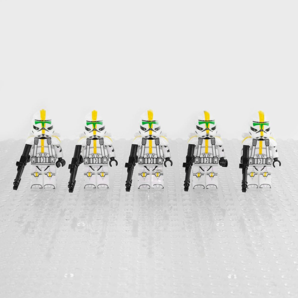 Space War Theme 327th Jetpack Clone Troopers Block Figures Set of 5pcs