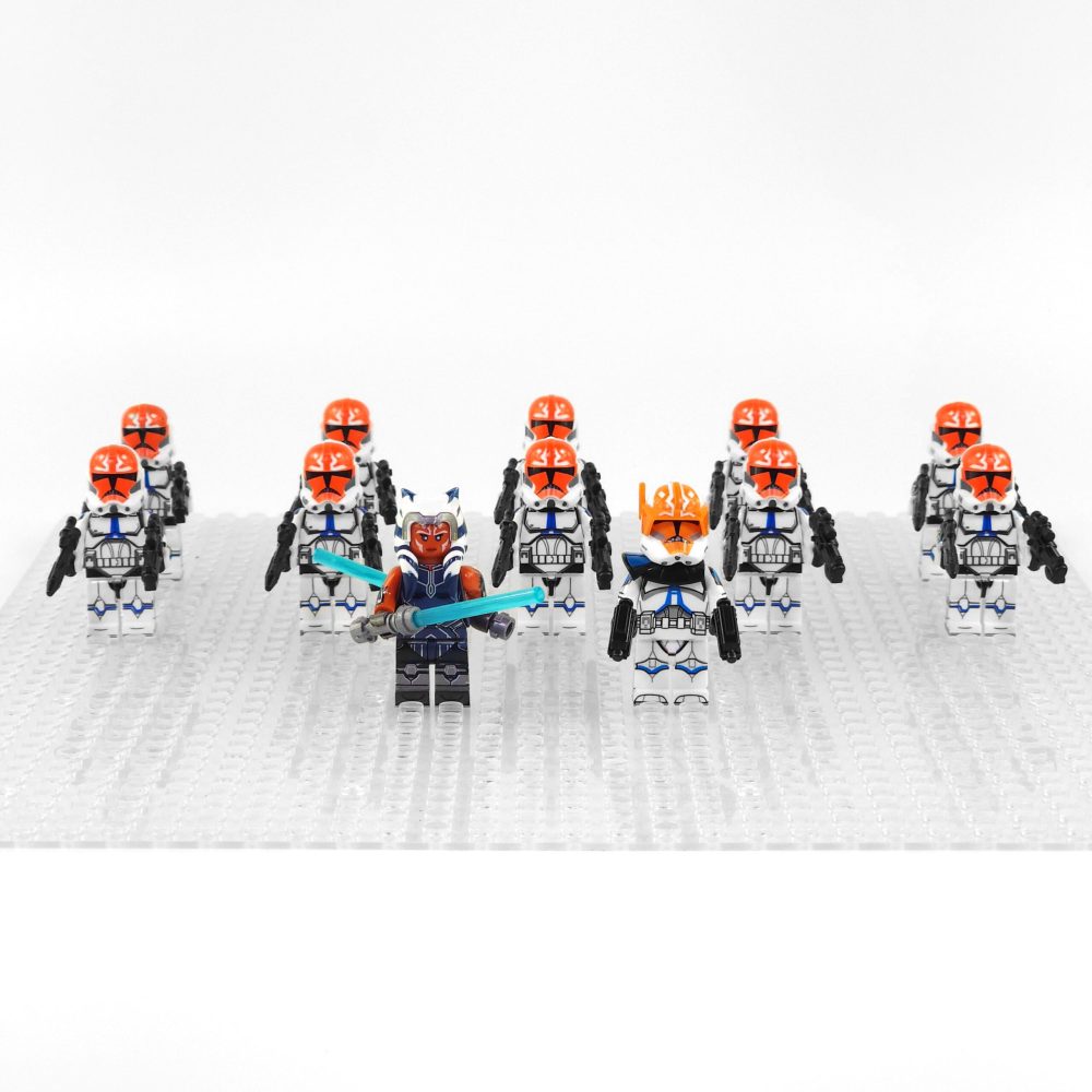 Space War Theme 332nd Company Commander Vaughn Block Figures Set