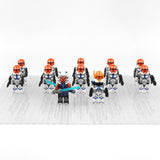 Space War Theme 332nd Company Commander Vaughn Block Figures Set