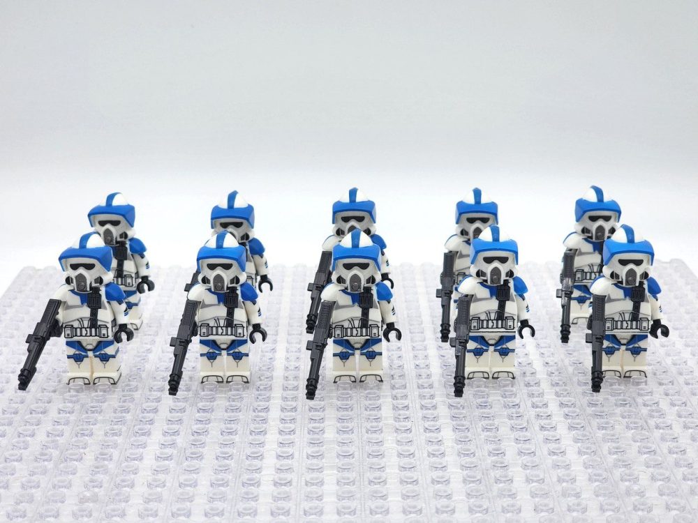Space War Theme 501st Legion ARF Clone Trooper Block Figures Set