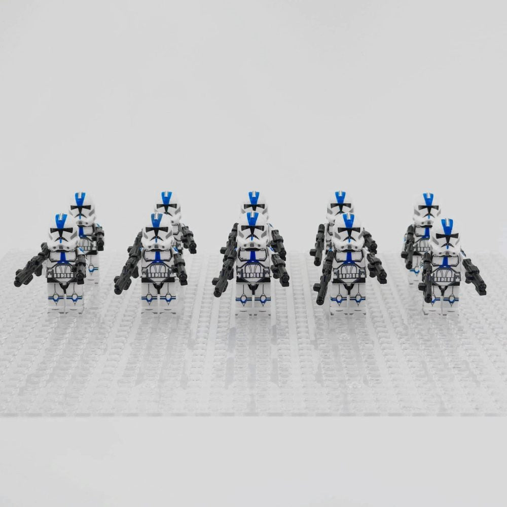 Space War Theme 501st Legion Clone Troopers Block Figures Set
