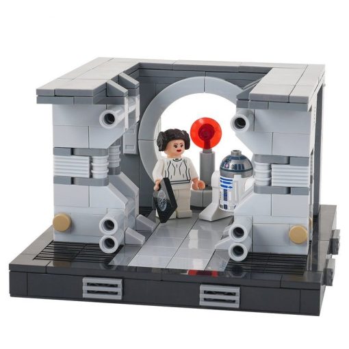 Space War Theme A New Hope Leia’s Secret Transmission MOC Building Set (335pcs) 51