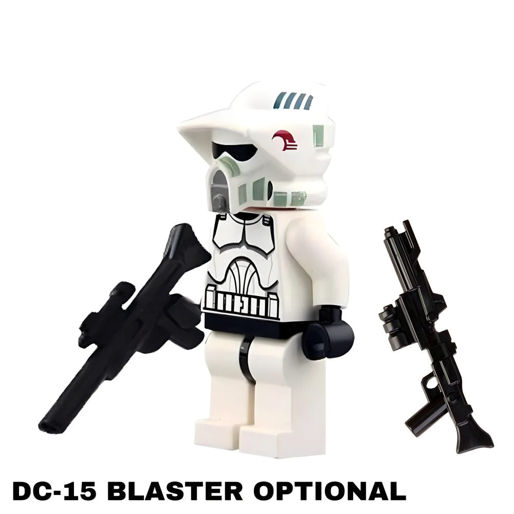 Space War Theme ARF Advanced Recon Force Clone Trooper Block Figures Set