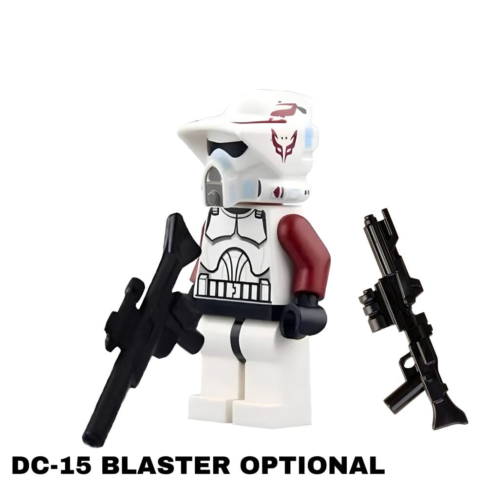 Space War Theme ARF Advanced Recon Force Rancor Battalion Clone Trooper Block Figures Set
