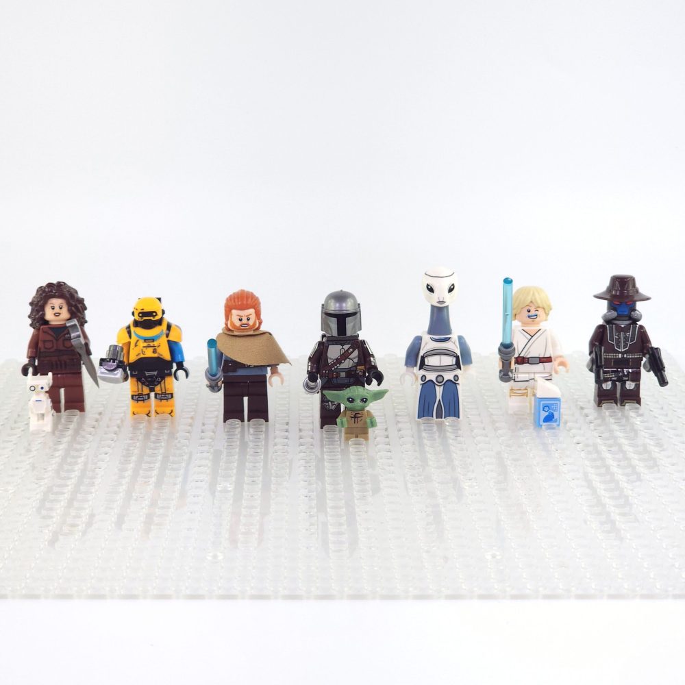 Space War Theme Assorted Iconic Block Figures Set of 7pcs