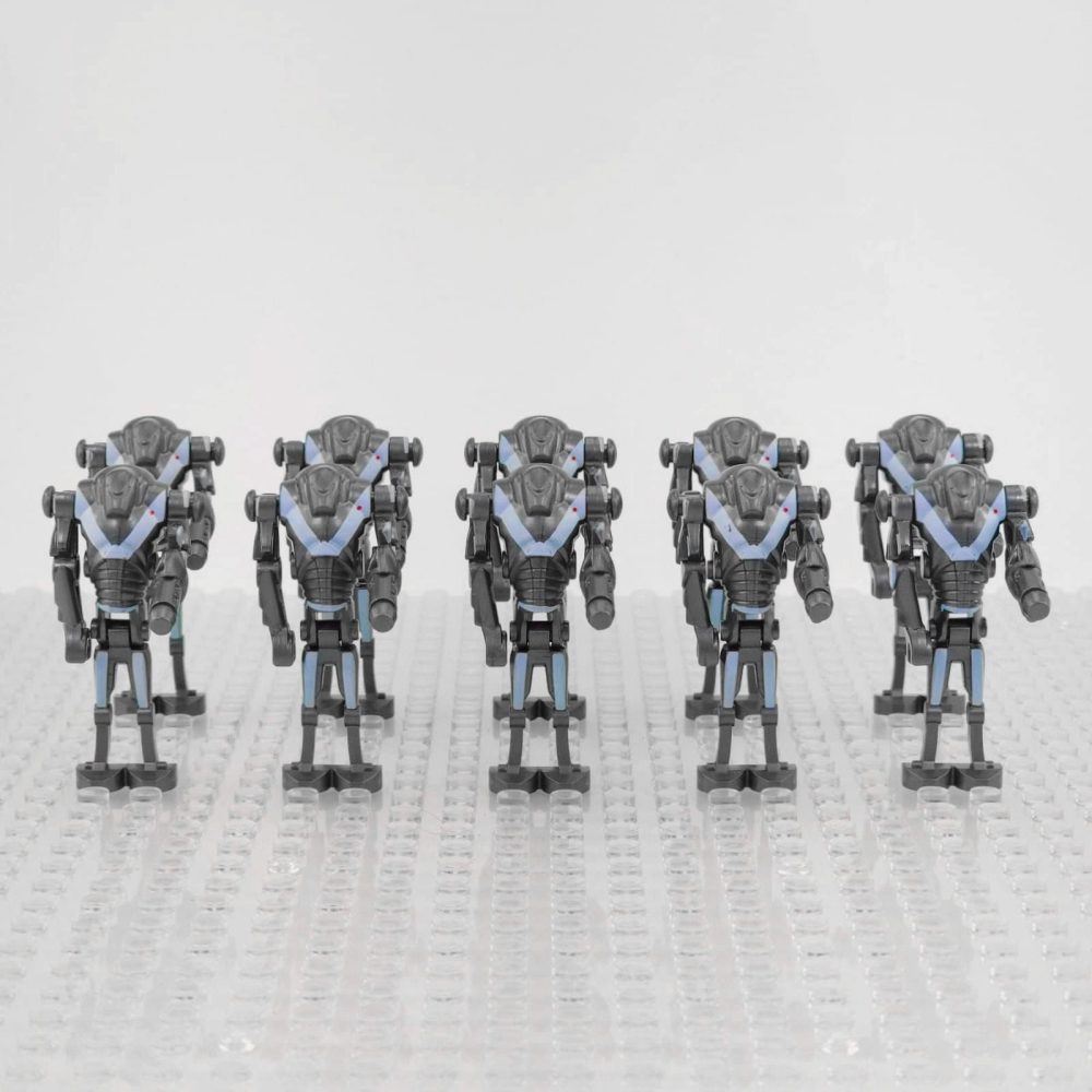 Space War Theme B2-RP Super Battle Droid with Cannon Arm Block Figures Set