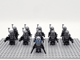 Space War Theme Bo-Katan Kryze Night Owls Mandalorians Block Figures Set