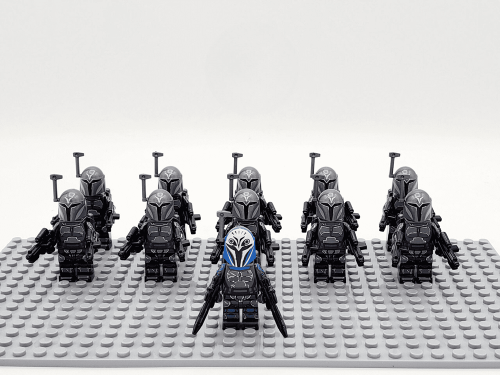 Space War Theme Bo-Katan Kryze Night Owls Mandalorians Block Figures Set