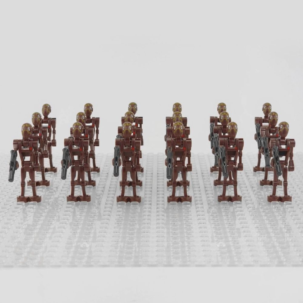 Space War Theme Commando Droid Army Block Figures Set