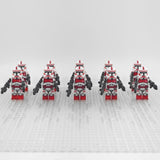Space War Theme Coruscant Assault Trooper Block Figures Set