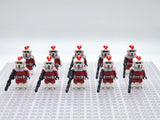 Space War Theme Coruscant Guard ARF Clone Trooper Block Figures Set