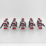 Space War Theme Coruscant Guard AT-RT Driver Block Figures Set