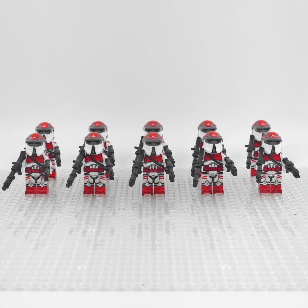 Space War Theme Coruscant Guard AT-RT Driver Block Figures Set